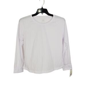 New Body Glove womens white long sleeved performance top size large Surfer